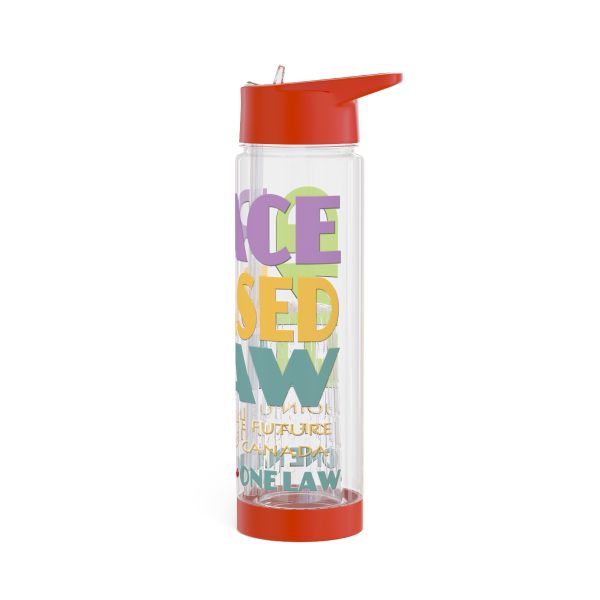 Infuser Water Bottle - END RACE BASED LAW Canada - Pastels - Image 7