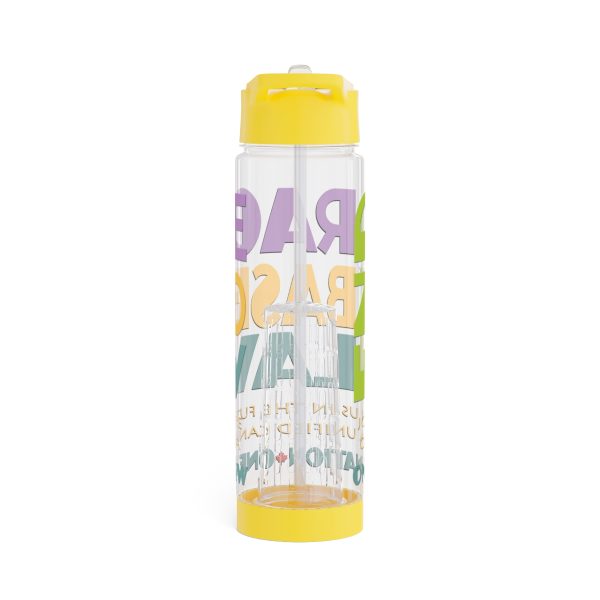 Infuser Water Bottle - END RACE BASED LAW Canada - Pastels - Image 14