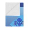 Minky Blanket - They're Here - Gradient Blue BG - Image 8