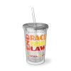 Suave Acrylic Cup - END RACE BASED LAW  Canada- Sunset Colours