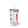 Suave Acrylic Cup - END RACE BASED LAW  Canada- Sunset Colours - Image 4