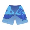 Basketball Shorts (AOP) - They're Here - Gradient Blue BG - Image 2