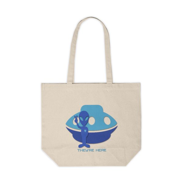 Canvas Shopping Tote - They're Here