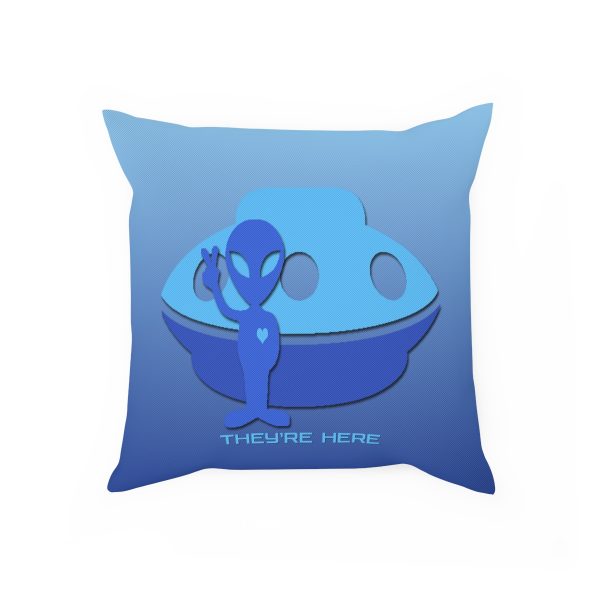 Cushion - They're Here - Gradient Blue BG - Image 6