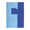Velveteen Minky Blanket (Two-sided print) - They're Here - Gradient Blue BG - Image 4