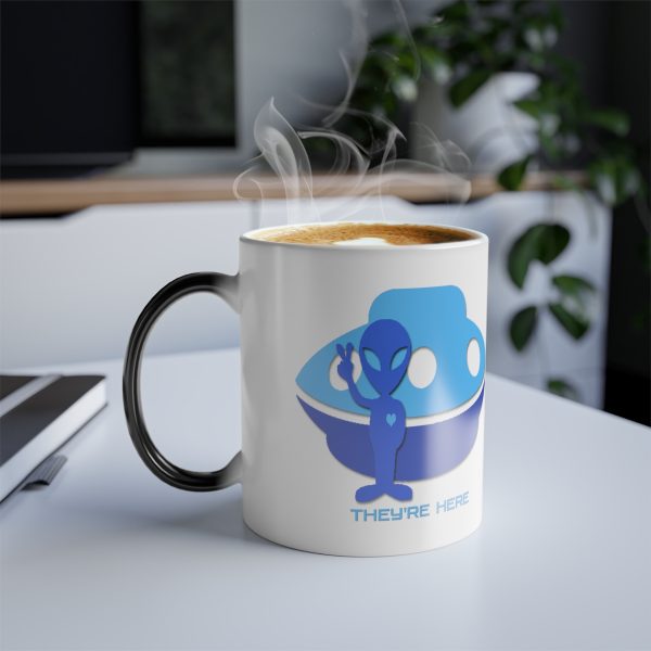 Color Morphing Mug, 11oz - They're Here