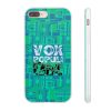 Flexi Cases - VOX POPULI Square Logo - Multi Turquoise BG - Image 76