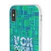 Flexi Cases - VOX POPULI Square Logo - Multi Turquoise BG - Image 65