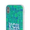 Flexi Cases - VOX POPULI Square Logo - Multi Turquoise BG - Image 74