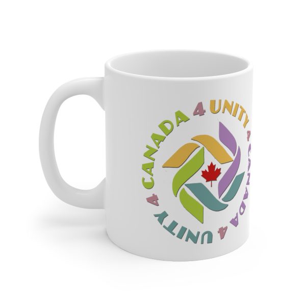 Ceramic Mug 11oz - Unity4Canada - Pastels - Image 3