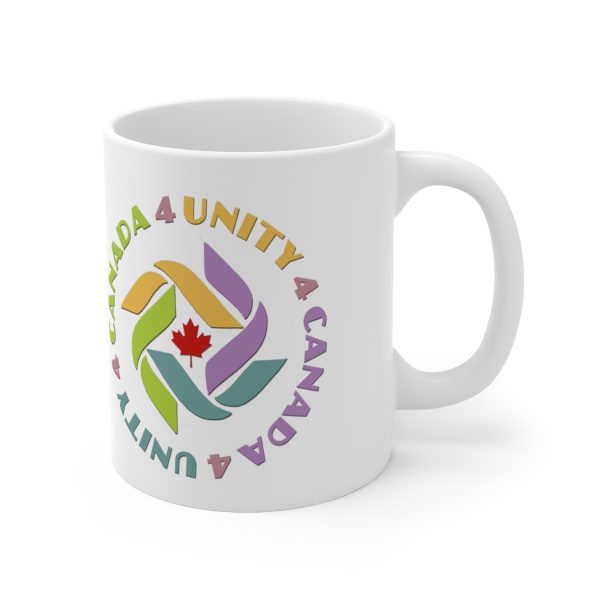 Ceramic Mug 11oz - Unity4Canada - Pastels - Image 4