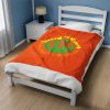 Velveteen Plush Blanket  - Unity4Earth - YellowOrange - Orange BG - Image 11