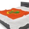 Velveteen Plush Blanket  - Unity4Earth - YellowOrange - Orange BG - Image 15