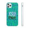 Flexi Cases - VOX POPULI Square Logo - Multi Turquoise BG - Image 121