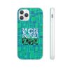 Flexi Cases - VOX POPULI Square Logo - Multi Turquoise BG - Image 117