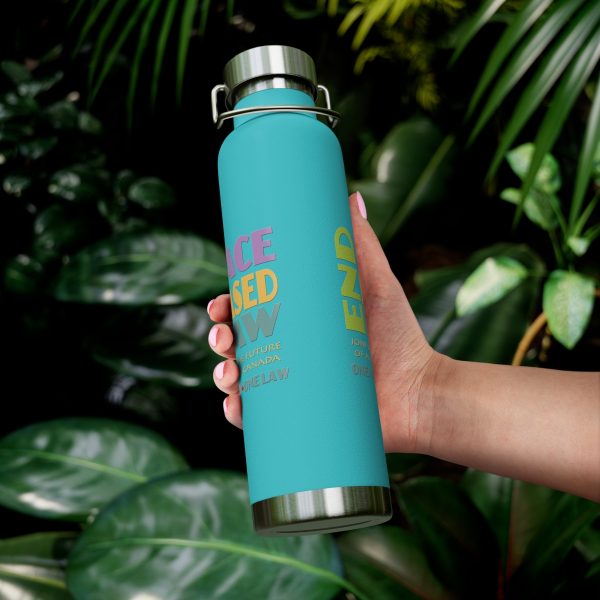 Copper Vacuum Insulated Bottle, 22oz - END RACE BASED LAW Canada - Pastels - Image 7