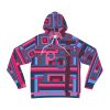 Fashion Hoodie (AOP) - Man In Woman Geometric BG - Image 18