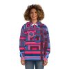 Fashion Hoodie (AOP) - Man In Woman Geometric BG - Image 17