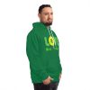 Fashion Hoodie (AOP) - Love One Another - Green - Image 21