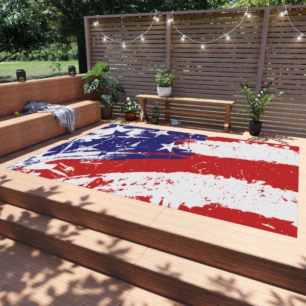 Outdoor Rug - Stars and Stripes