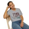 Unisex Softstyle T-Shirt - Fear Is The Virus - Logo 1 and 2 - Image 46