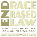 END RACE BASED LAW Canada - Beige