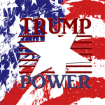 TRUMP POWER - Stars and Stripes